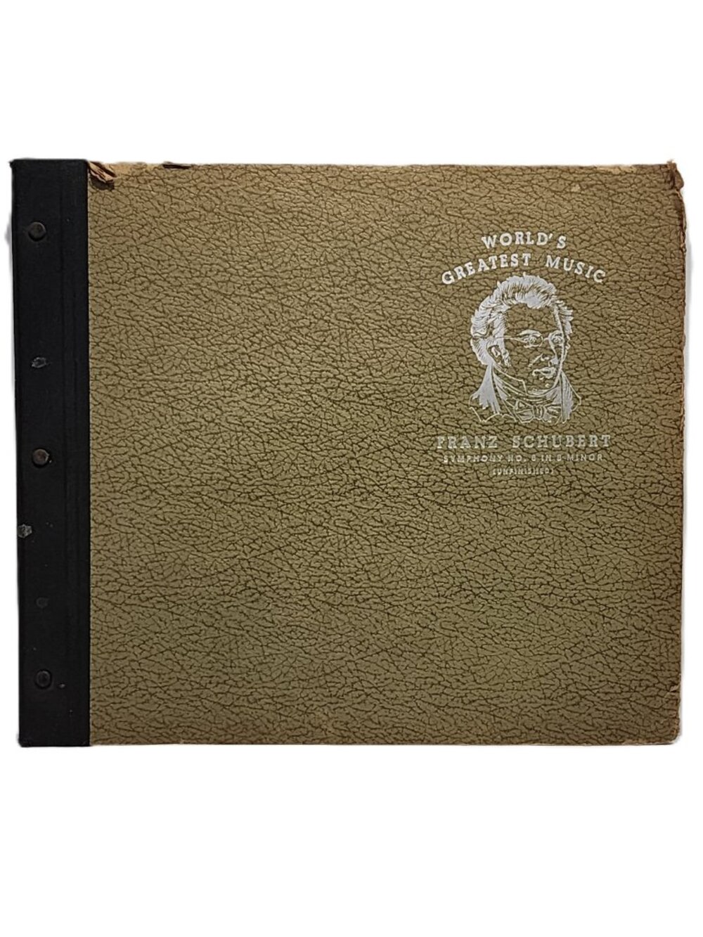Schubert: Symphony No. 8 In B Minor (unf) World’s Greatest Music 3xShellac 78RPM